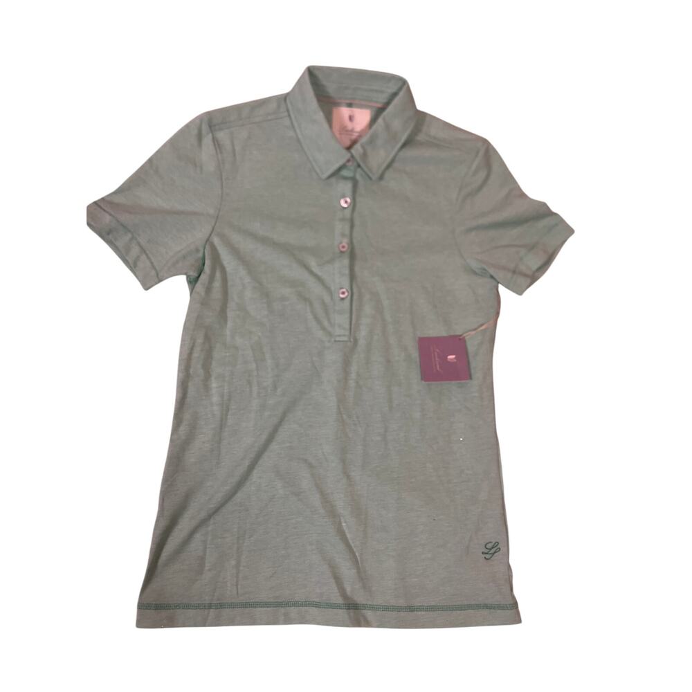 Linksoul Teal Golf Polo Womens‎ Small NWT With Minor Imperfections